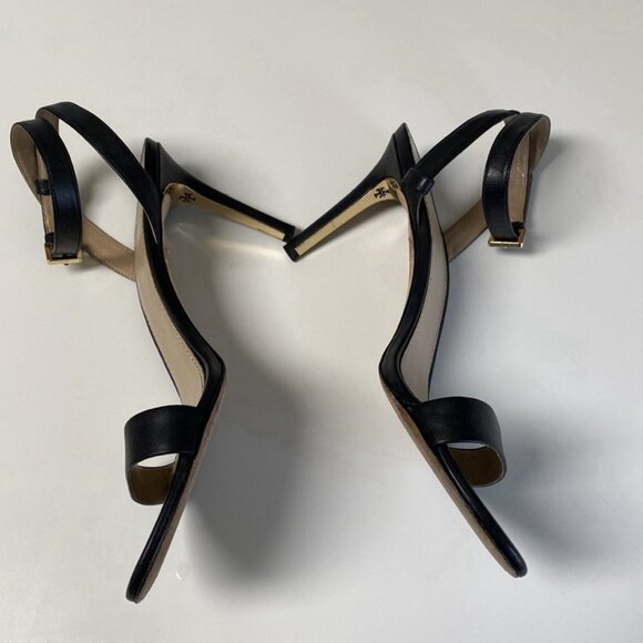 Tory Burch Black Elana Strappy Sandals - Picture 2 of 5